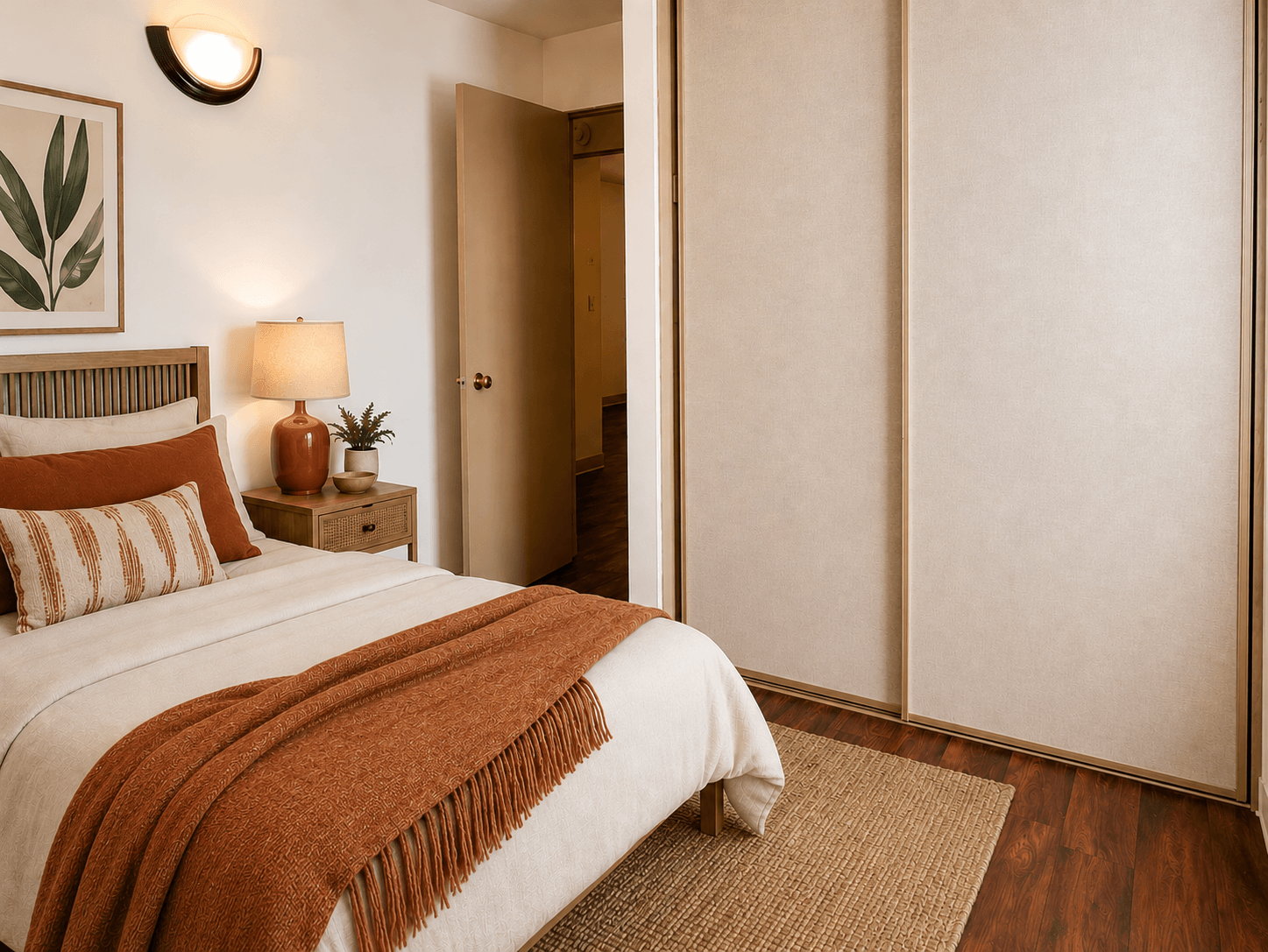 Spacious Bedrooms